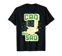 Ingenieur Sciences d'ingénierie CAD and Sad T-Shirt