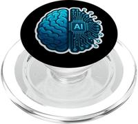 Ingénieur spécialiste de l'intelligence Artificielle du Cerveau IA Humaine PopSockets PopGrip pour MagSafe
