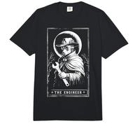 Ingénieur Steampunk Carte Tarot Gothique Mécanicien Comfort Colors Adult Heavyweight T-Shirt