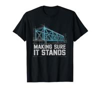 Ingenieur Structure Ingenierie des Structures Genie Civil T-Shirt