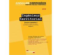 Ingénieur territorial 2019 - Concours specialités ii