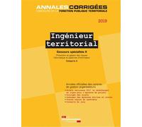 Ingénieur territorial 2019 - Concours specialités ii Concours externe, interne, 3ème concours, Catégorie A - CENTRE INTERDEPARTEM - Documentation Francaise - broché - Scolaire / Universitaire