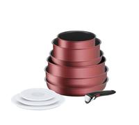 TEFAL INGENIO Daily Chef Batterie de cuisine 10 p, Induction, Revêtement antiadhésif, Poêles casseroles, Fabriqué en France