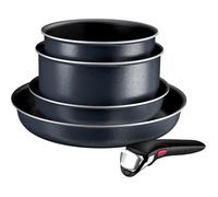 Ingenio Enjoy Batterie Cuisine 5 Pièces Poêles Et Casseroles Légères Technologie Light Tech Poignée Amovible
