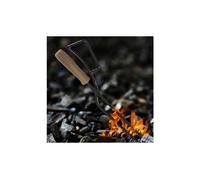 Ingéniosité et ergonomie uniques de forme d'agrafe carbone barbecue durables - noir Noir G