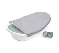 Ingenuity Baignoire bébé 4-en-1 – Balancelle réglable, siège de soutien, 2 gobelets, 0-24 mois