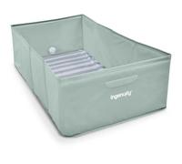 Ingenuity, Baignoire Tuckaway Toddler Tub - Transforme la Douche en Baignoire, Pliable, Nettoyage Facile, Aucun Assemblage Nécessaire, Compacte pour Rangement, 12 Mois à 5 Ans