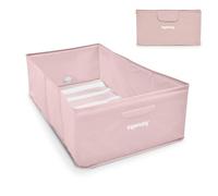Ingenuity Baignoire Enfant Tuckaway, Convertit la Douche en Baignoire, Se Plie pour le Rangement, Facile à Nettoyer, Pas d'Assemblage