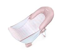 Ingenuity Baignoire pliable à 2 positions, support réglable à 2 positions pour évier ou baignoire, enfants de 0 à 6 mois, jusqu'à 9 kg, rose