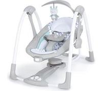 INGENUITY Balancelle compacte, moteur silencieux, 12 melodies, balancement automatique Raylan Neutre G