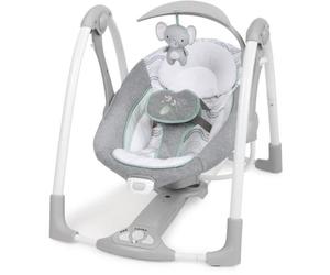 INGENUITY balancelle électrique Power Adapt Portable Swing - USB - Pliable - 61 x 77 x 53 cm - Multicolore - Dès la naissance
