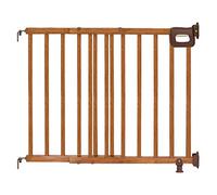 Ingenuity Barrière de sécurité en Bois pour Animaux domestiques et bébés, 81,3 à 121,9 cm de Large, 83,8 cm de Haut, Installation de Rampe sur Une Rampe ou Un Mur, ou Un Mur à Un dans Une Porte ou Un