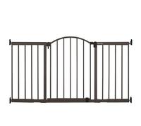 Ingenuity Barrière décorative Extra Large pour bébé et Chien, 111,8 à 182,9 cm de Large, 91,4 cm de Haut, Montage par Fixation ou par Pression, Installation dans Les couloirs, Bas d'escaliers ou