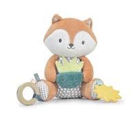 INGENUITY Calm Springs peluche Kitt le renard, anneau de dentition sans BPA, tissus à textures multiples, dès la naissance