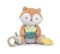 Ingenuity Calm Springs Plush Activity Pal - Jouet de dentition petit soleil, sans BPA, textures multiples, Kitt le Renard