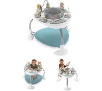 INGENUITY Centre d'activités bébé Spring & Sprout - 2 en 1 - lumineux et musical - 63 x 76 x 76 cm - multicolore - dès 6 mois