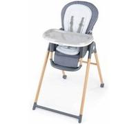 Ingenuity Chaise haute Proper Positioner Deluxe – convertible 7 en 1, pieds en faux bois, 0-36 mois