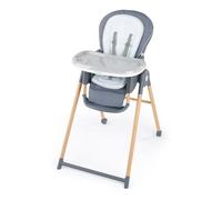 Ingenuity Chaise haute de luxe Proper Positioner Deluxe High Chair - Sige bb convertible 7 en 1, pieds en faux bois, unisexe, pour les 0-36 mois