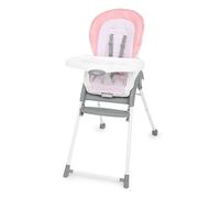 Ingenuity Chaise haute pour bébé Trio Foldaway 6 en 1, pliable, 6 modes d'utilisation, Chaise pour grands enfant, pattes pliables, 6 mois -5 ans, Rose