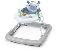 Ingenuity, Trotteur Évolutif Smooth Strides - Chambray, Trotteur avec Activités, 3 Hauteurs Réglables, Arc d'Activités Ajustable avec Jouets Inclus, pour Bébé de 6 à 12 Mois