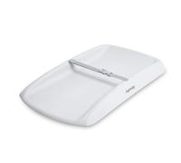 Ingenuity Comfy Clean - Matelas à langer imperméable en mousse EVA, coussin facile à nettoyer avec sangle de sécurité et base antidérapante, compatible tables 79 x 43 cm, dès la naissance