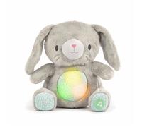 INGENUITY Doudou bébé lapin Sylvi, peluche, mélodies et vibrations apaisantes, lumineux, cadeau naissance, bapteme
