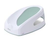 INGENUITY Transat de bain bébé fille antidérapant, de 0 à 6 mois ou 9kg, transat perforé pour laisser couler l'eau, Vert