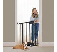 Ingenuity Barrière de sécurité bébé 73–80 cm pédale mains-libres double verrou pression/vissée