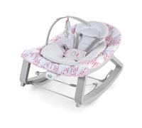 Ingenuity Transat Bébé Bascule Évolutif 3-En-1 Keep Cozy -Lily- 3 Positions: Arche Avec Jouets Peluches Amovible, Jusqu'à 18 Kg