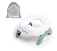 Ingenuity, My Travel Potty, Pot Bébé et Réducteur WC 2-en-1, Léger et Pliable, Sac de Transport et 3 Recharges Jetables Inclus