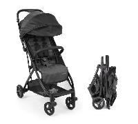 INGENUITY Poussette ultra compacte 3Dquickclose, légère, dès la naissance jusqu'à 4 ans,0 à 22.7 kg, couverture de pluie inclus