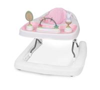 Ingenuity, Step & Sprout 3-en-1 Trotteur pliable pour bébé avec jouets amovibles À partir de 6 mois, rose