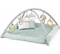 INGENUITY Tapis d'éveil au sol bébé Calm Spring Extra moelleux 6 jouets mutil sensoriels détachable