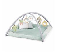 INGENUITY Tapis d'éveil au sol bébé Calm Spring Extra moelleux 6 jouets mutil sensoriels détachable