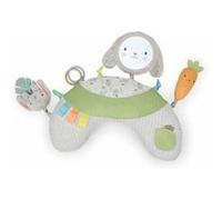 Ingenuity, Traversin Cozy Prop Sylvi - Coussin Tummy Time Multisensoriel avec 4 Jouets Amovibles, Stimule le Développement, 0 Mois et Plus, Lapin en Peluche