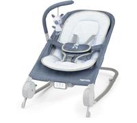 INGENUITY Transat massage ventre - Chambray, Position fixe ou a bascule, Pliage ultra-compact avec sac de rangement fourni