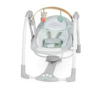 INGENUITY Transat bébé balancelle électrique pliable -Cosy Spot- arche jouets amovible, réglages balancement, minuterie, inclinaison