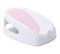 INGENUITY Transat de bain bébé fille antidérapant, de 0 a 6 mois ou 9kg, transat perforé pour laisser couler l'eau, Rose