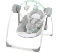 INGENUITY Transat pour bébé balancelle électrique pliable - Foret - Arche cadeau bébé réglages balancement minuterie