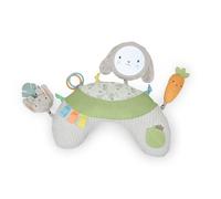Ingenuity – Traversin coussin temps sur le ventre Sylvi, multisensoriel, 4 jouets amovibles, lapin