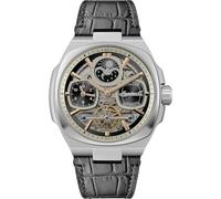 Ingersoll 1892 The Spirit Montre Automatique pour Homme 46,7 mm avec Cadran Noir et Bracelet Noir en Cuir I15801