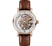 INGERSOLL Montre à affichage analogique 'The Herald' marron / or rose, Taille One Size