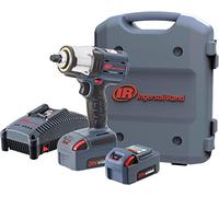 Ingersoll-Rand Kit Clé à Chocs W5153-K22B-EU, sans Fil 1/2" 20V, 2 Batteries Li-Ion BL2022 5,0 Ah et Chargeur dans 1 Coffret de Transport