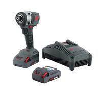 Ingersoll-Rand Kit Visseuse à chocs sans fil W3111-K22-EU, batterie 1/4" avec 20 V, léger et outil à chocs compact