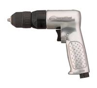 Ingersoll Rand Perceuse Pneumatique Réversible 7802RAKC, à Vitesse Variable et à Usage Intensif, 3/8" (10 mm) avec Mandrin sans Clé, Moteur de 0,5 CV