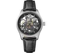 Ingersoll The Maverick Montre Automatique pour Homme 48 mm avec Cadran Noir et Bracelet Automatique Noir I17401