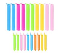 INGJIA 20 Pinces Alimentaires en Plastique, 7cm/10cm Clip D'étanchéité Clips Plastique Fermeture Pince Alimentaire Cuisine pour Emballage Cuisine Snack