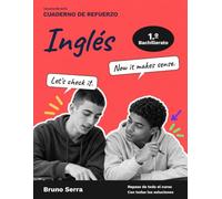 Inglés 1º Bachillerato: Cuaderno de repaso y práctica con soluciones explicadas. Gramática, vocabulario con pronunciación y 9 unidades de ejercicios