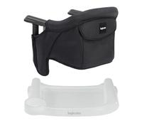 Inglesina - Chaise de table rapide avec plateau à manger Plus - Noir