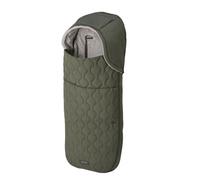 Inglesina Chancelière pour Poussette 3 en 1, Intérieur Chaud en Polaire, Extérieur Matelassé Résistant à l’Eau, Capuche Amovible, Compatible avec Harnais 5 Points, 44 x 92 cm, Olive Green